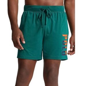 Polo Ralph Lauren Logo Nightwear Sleep Shorts in Kelly Green Size XL, New w/Tag